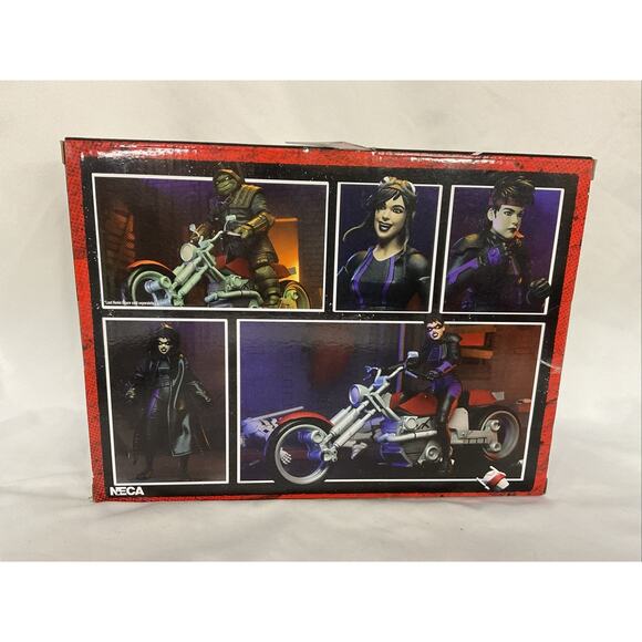 NEW NECA TMNT THE LAST RONIN CASEY MARIE MOTORCYCLE FIGURINE - Picture 2 of 5